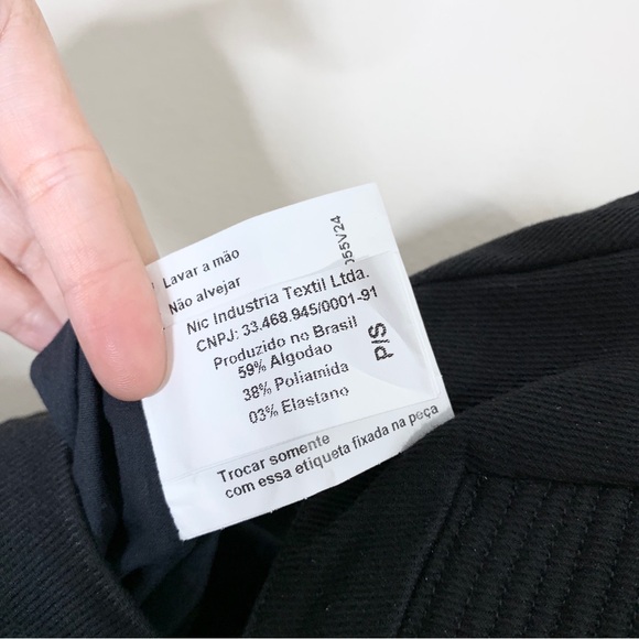 NEW Adriana Degreas Matelasse Cotton Blend Long Dress (Sz S) Cut Out Black - Picture 12 of 16